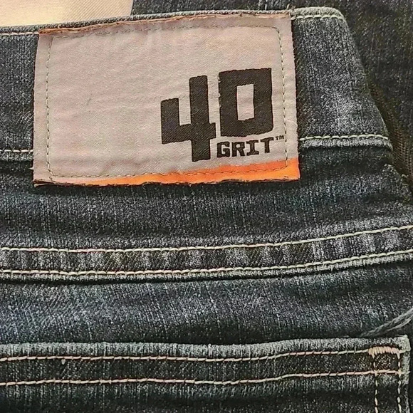 40 Grit by Duluth Trading Co Men's Size 44x32 Standard Fit Carpenter Jeans‎ - Picture 15 of 15